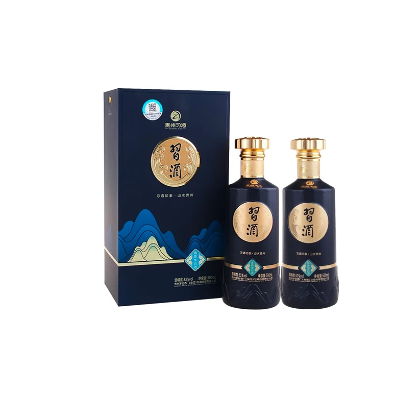 习酒印象·山水贵州 酱香型白酒  53度500ml*2