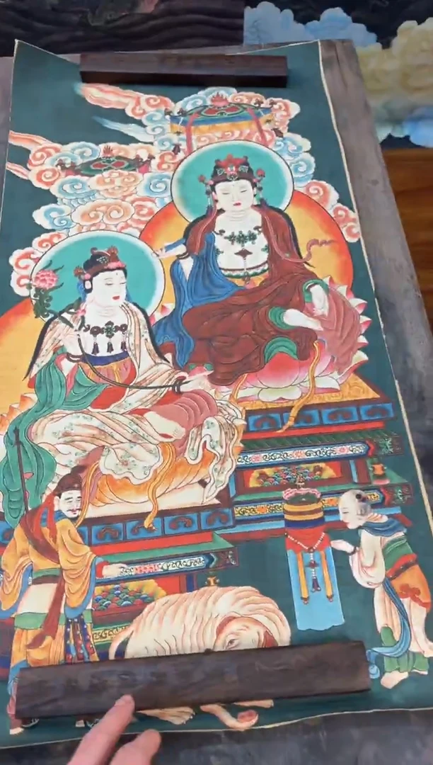 卷轴画大朱画院老刘专属AA91