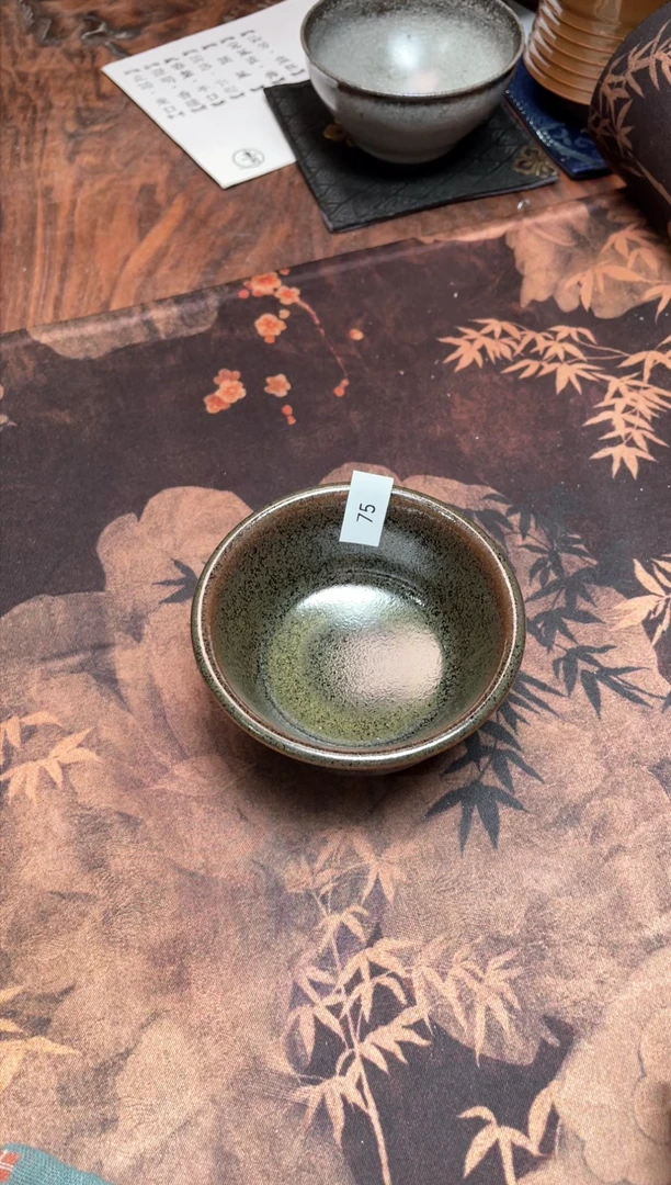 【闪购商品】茶盏75 福临号建盏主人杯