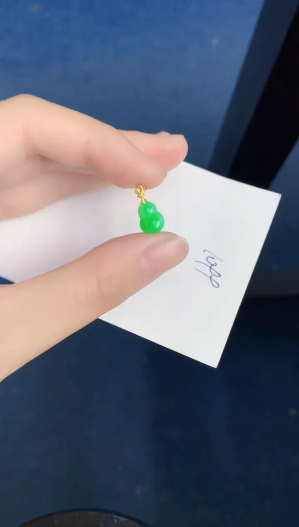 【闪购商品】翡翠颈饰18K金镶嵌000000000