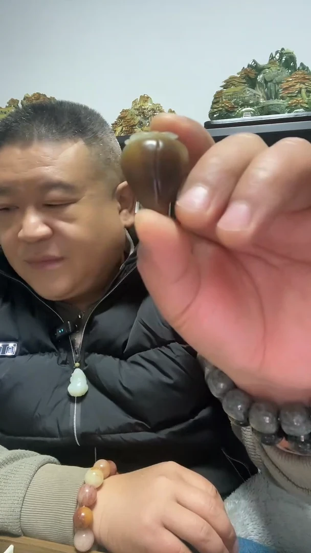 吊坠(赠链)未镶嵌和田玉福瓜如意吊坠