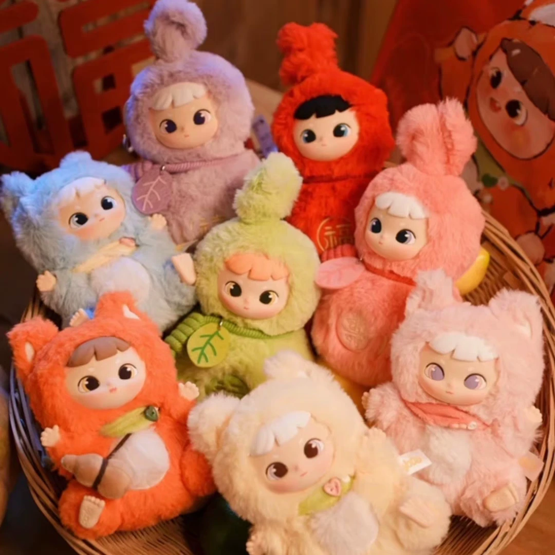 cimmy新年限定狐葫生威毛绒盲盒桌面摆件女生礼物潮玩具手办