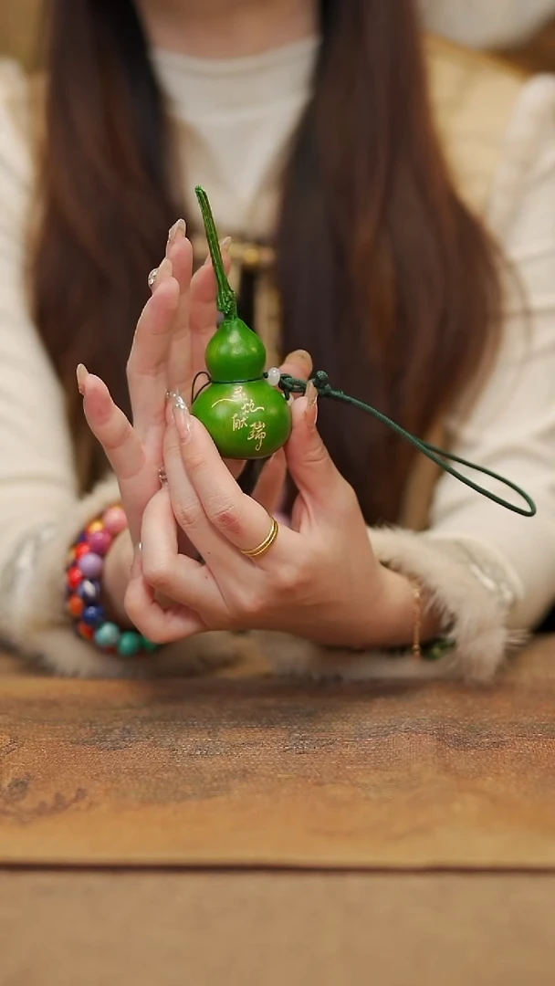 【闪购商品】44宴禾堂大漆车挂小葫芦38