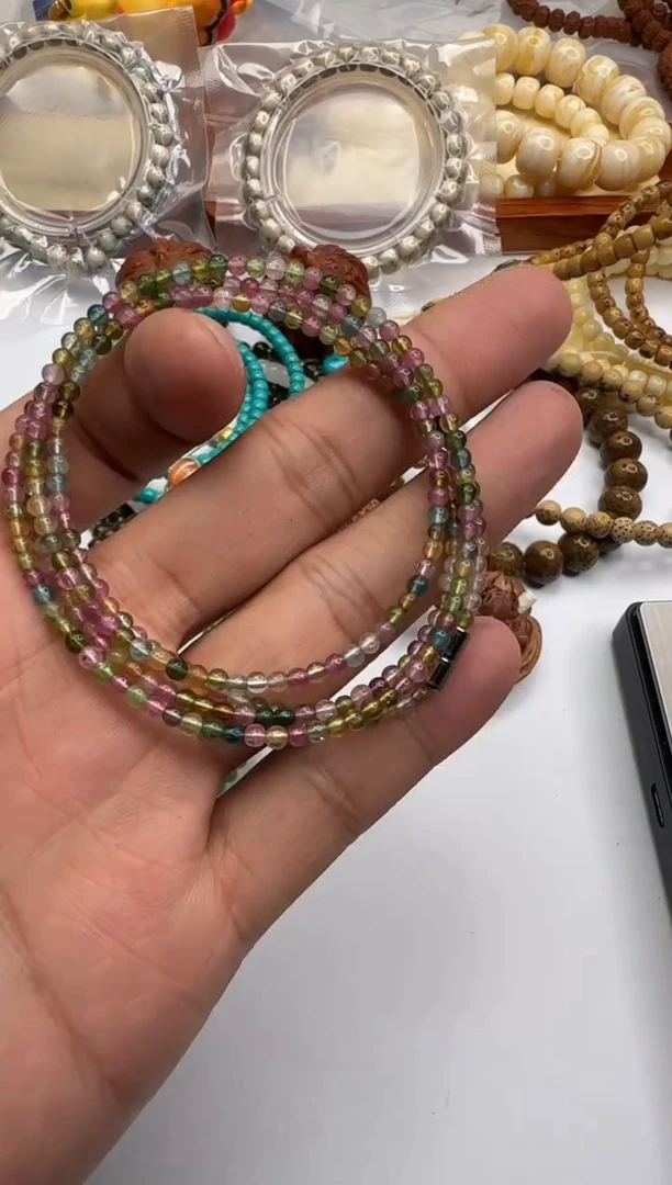 未镶嵌耳饰碧玺碧玺