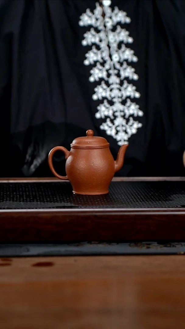 茶壶紫砂120cc黄龙山原矿降坡泥o型壶1