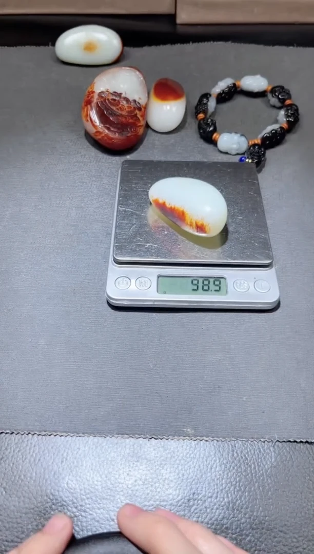 未镶嵌和田玉（子料）挂件YL-ZZ-12.8-18