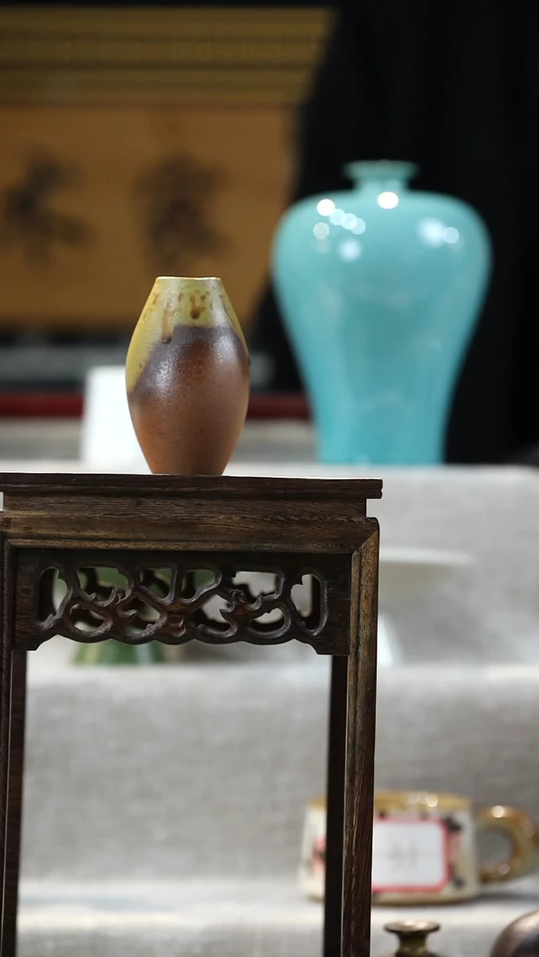 手工艺品琉璃武当窑花插（一件多样性发货）随机发货