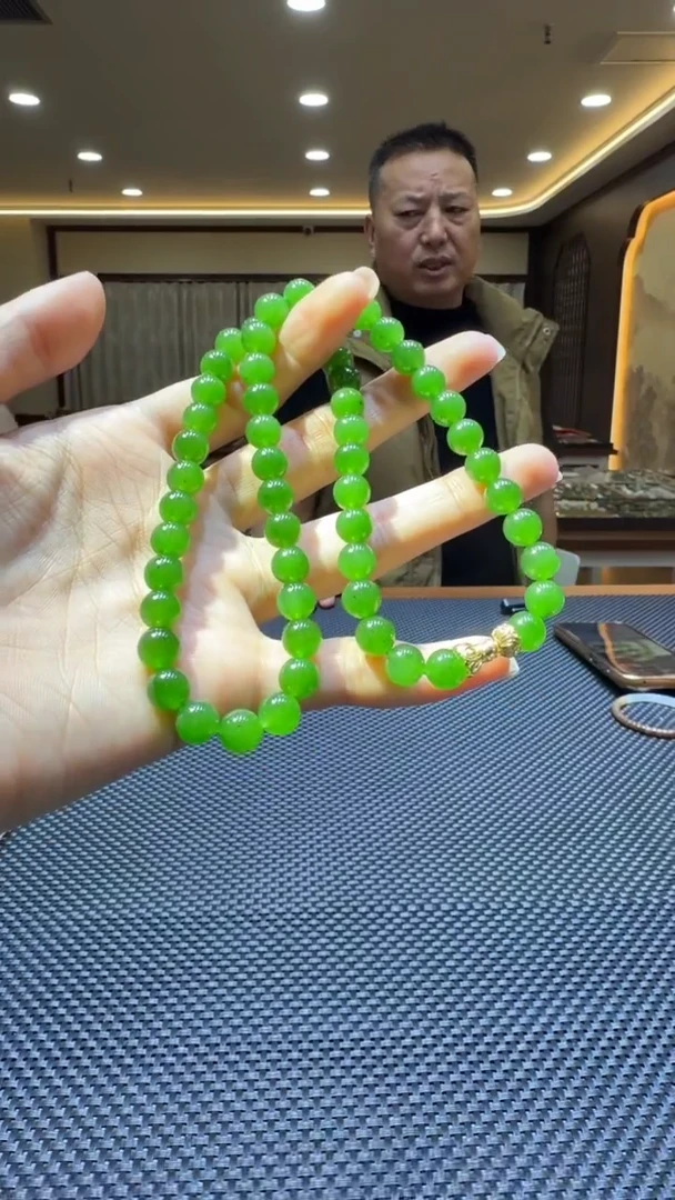 颈饰未镶嵌和田玉项链7-8（多样性发一）