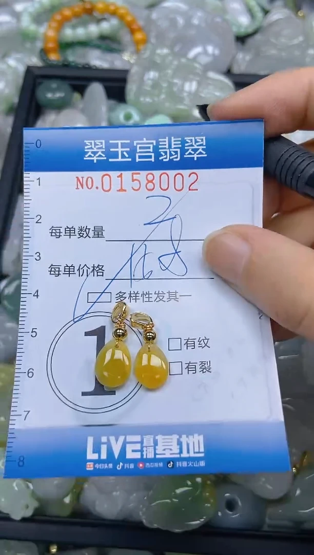 翡翠未镶嵌颈饰闪购0158002