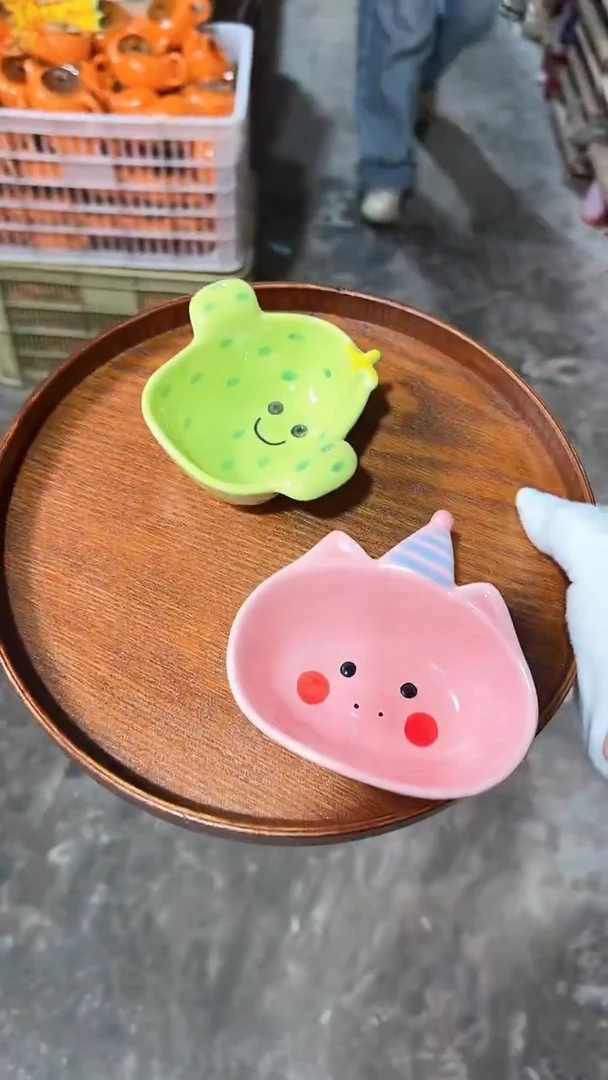 陶瓷2件套 味碟 微瑕凑满20元包邮