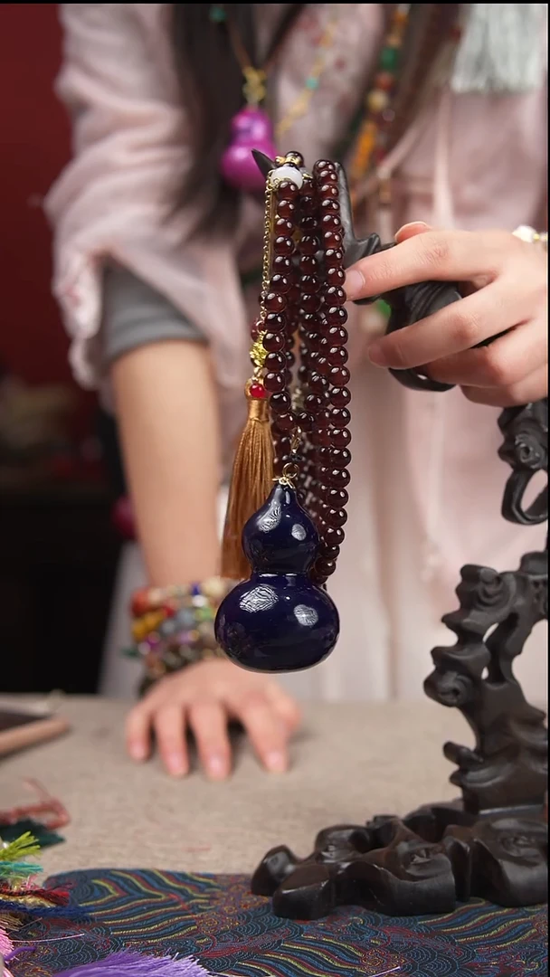 228玖澄文创漆艺葫芦国风配饰葫芦系列