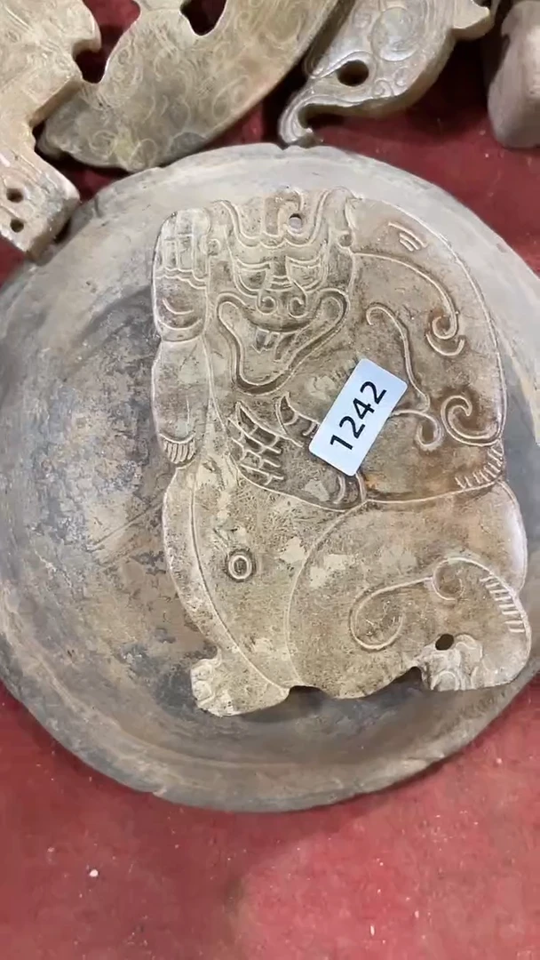 瓷片手工，手绘，瓷器1242