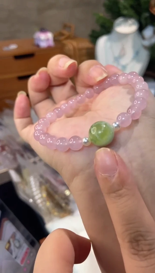 未镶嵌手串水晶孤品捡漏均匀瑕疵介意勿拍