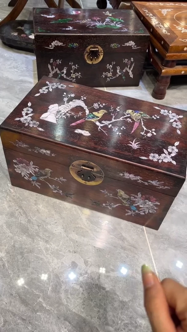 木喜鹊登梅收纳箱