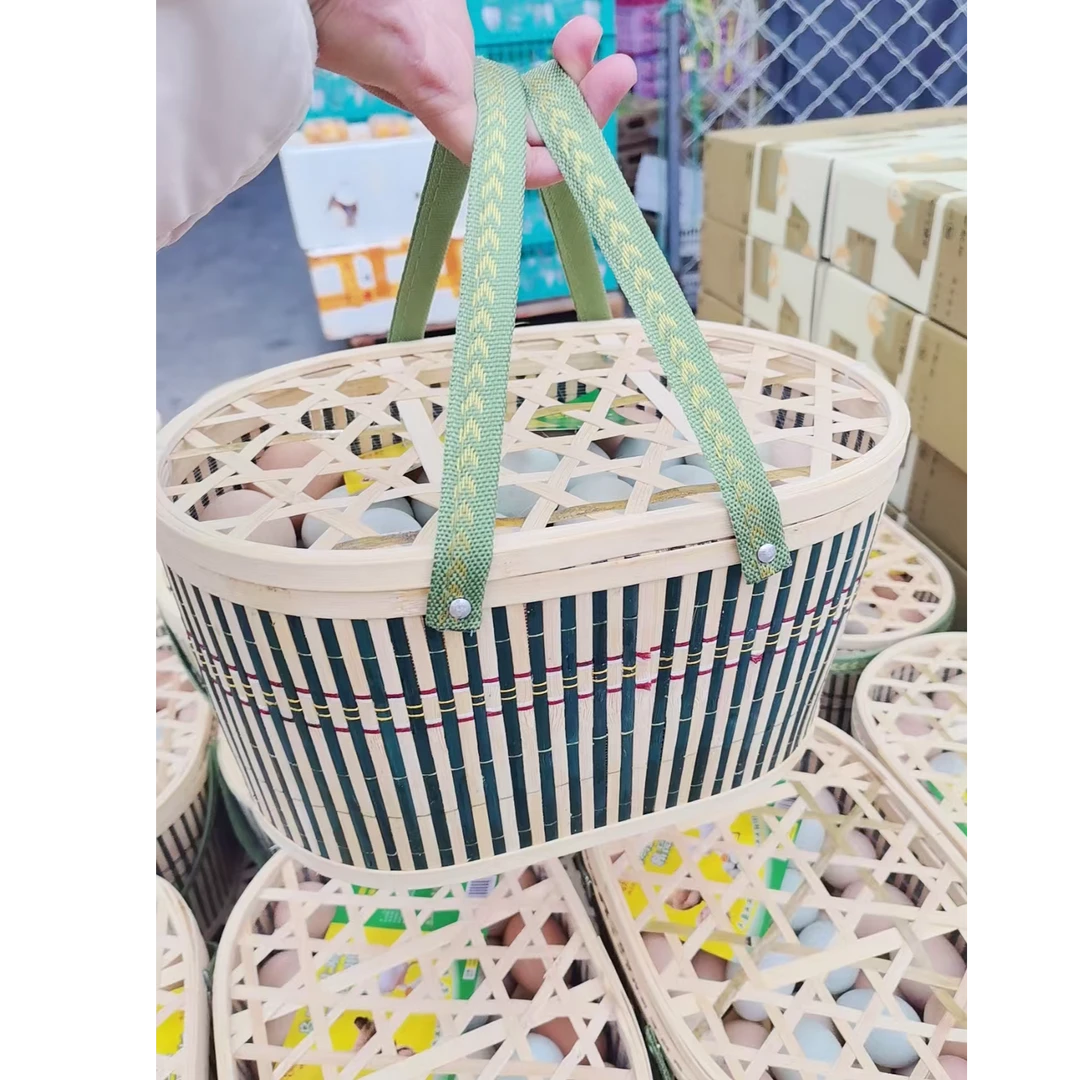 乌鸡蛋土鸡蛋双拼礼盒篮 4斤左右/份