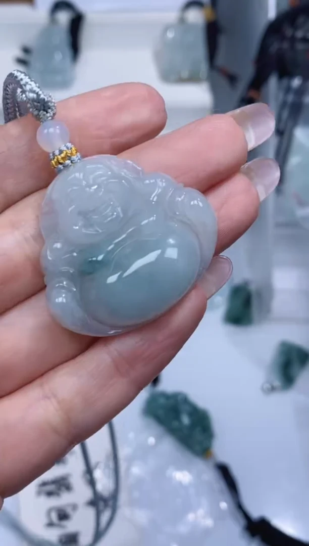 颈饰未镶嵌翡翠吊坠