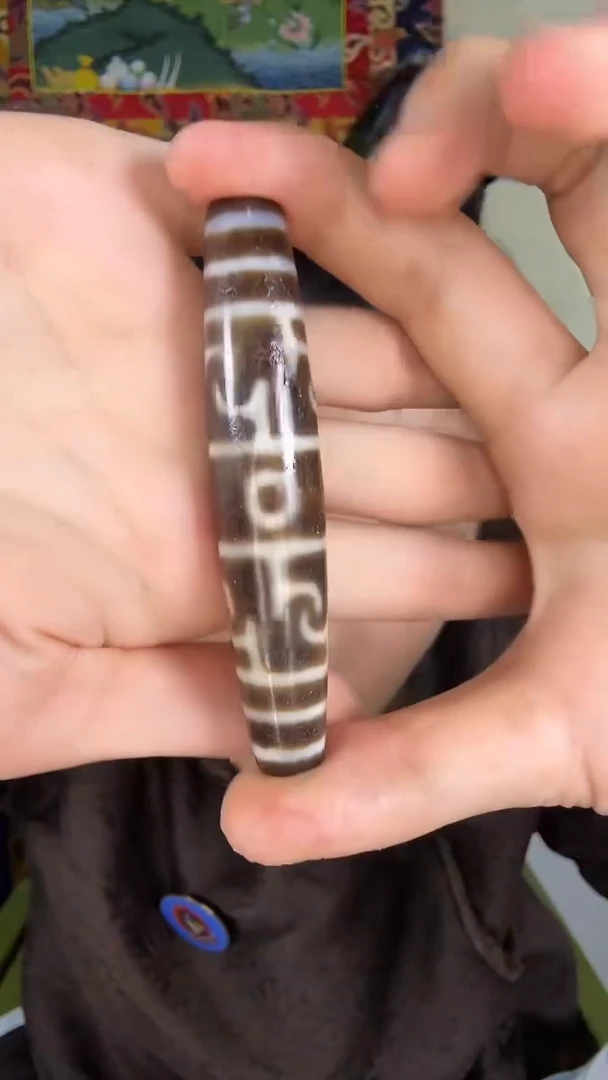 非金属无莲师三眼天珠