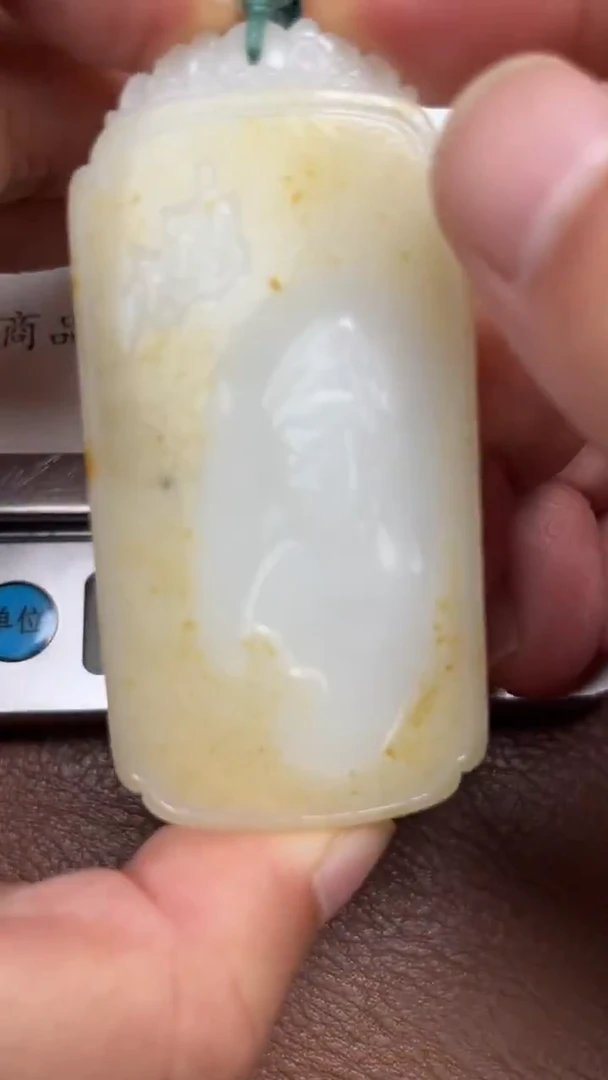 和田玉未镶嵌颈饰.****·32131