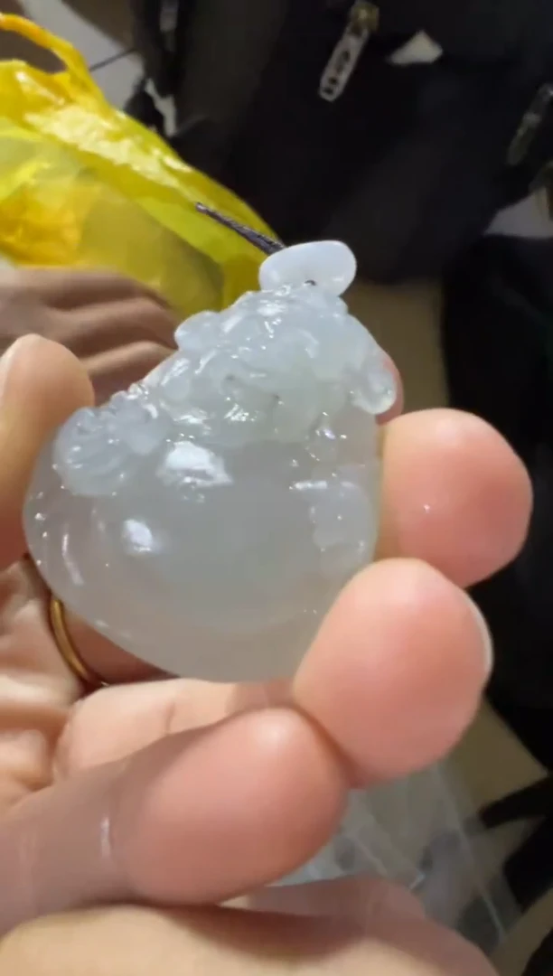 未镶嵌定制翡翠财神