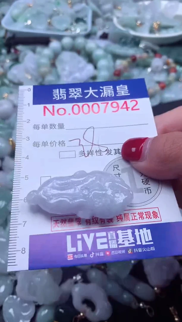 颈饰未镶嵌翡翠7942