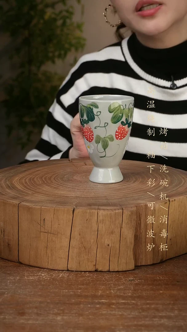 碗瓷景德镇手工手绘高温瓷釉下彩