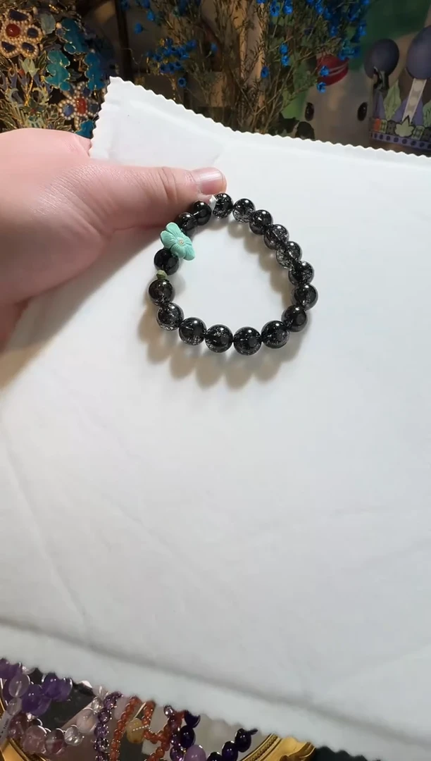 【闪购商品】水晶手串未镶嵌黑发晶手串