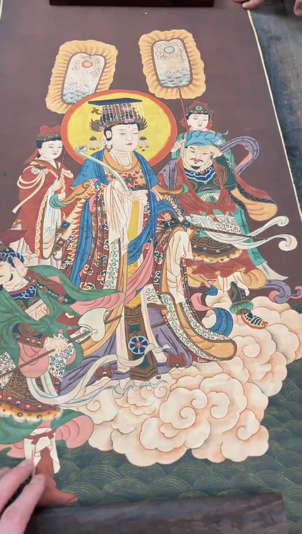 卷轴画大朱画院老六专属AA96