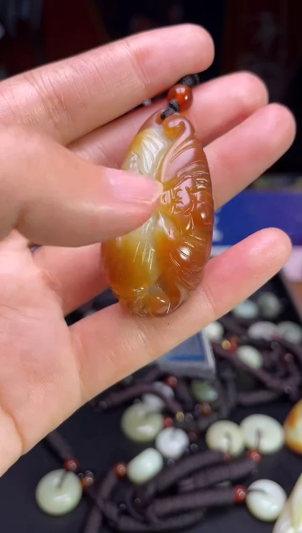 颈饰未镶嵌和田玉123