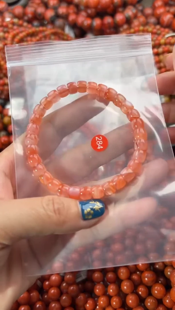 未镶嵌手串南红玛瑙7+