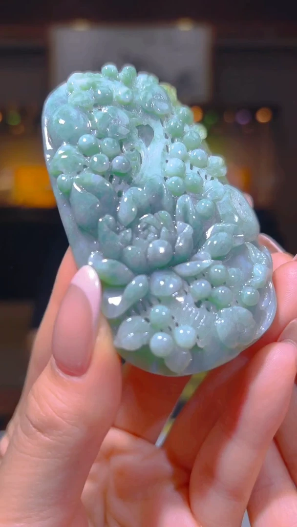 未镶嵌定制翡翠53/1124/Y/花