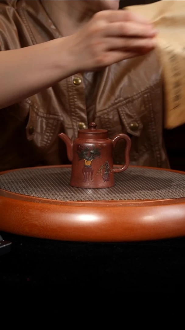 茶壶紫砂【F047】金钟壶宜兴紫砂CXT