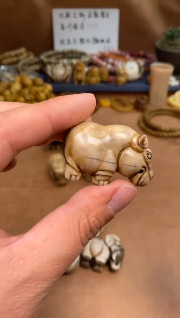 【闪购商品】鹿骨其他杂件001-鹿角雕刻