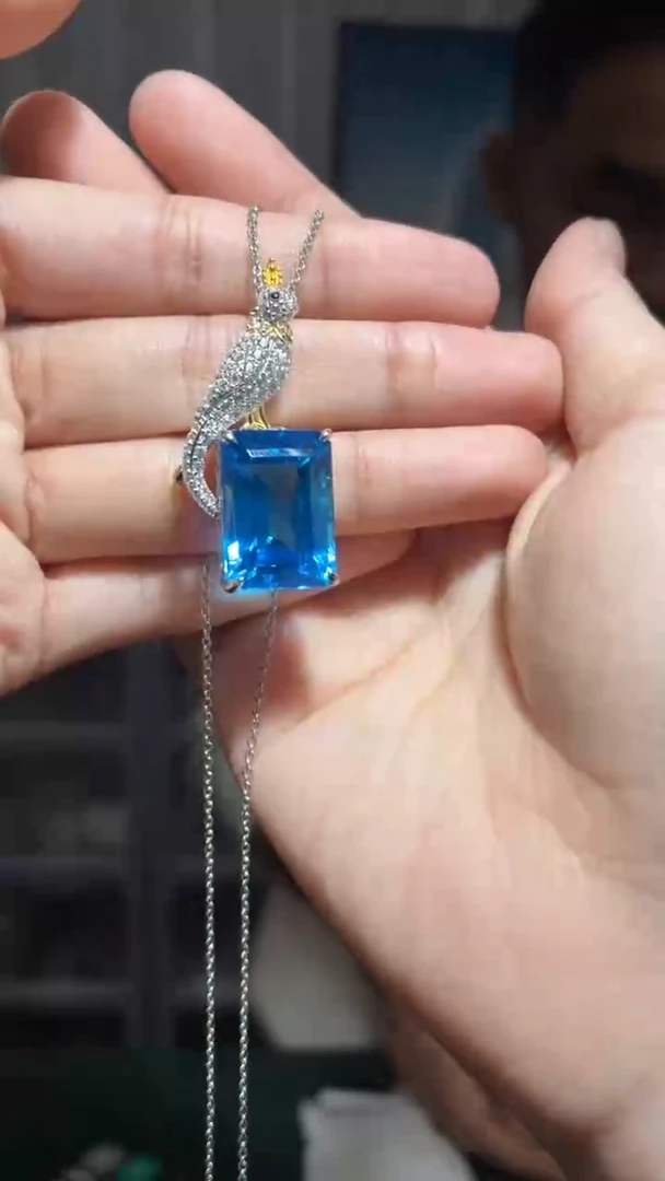 银S925镶嵌托帕石其他（扎德严选）