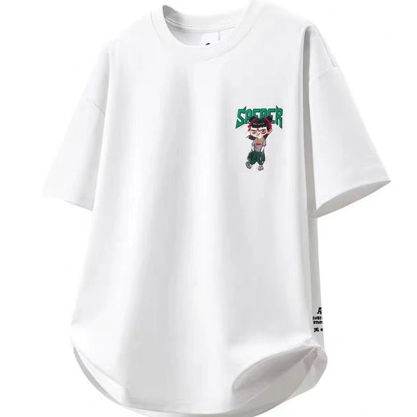 67007短袖百搭夏季休闲潮流ins韩版港风男士半袖