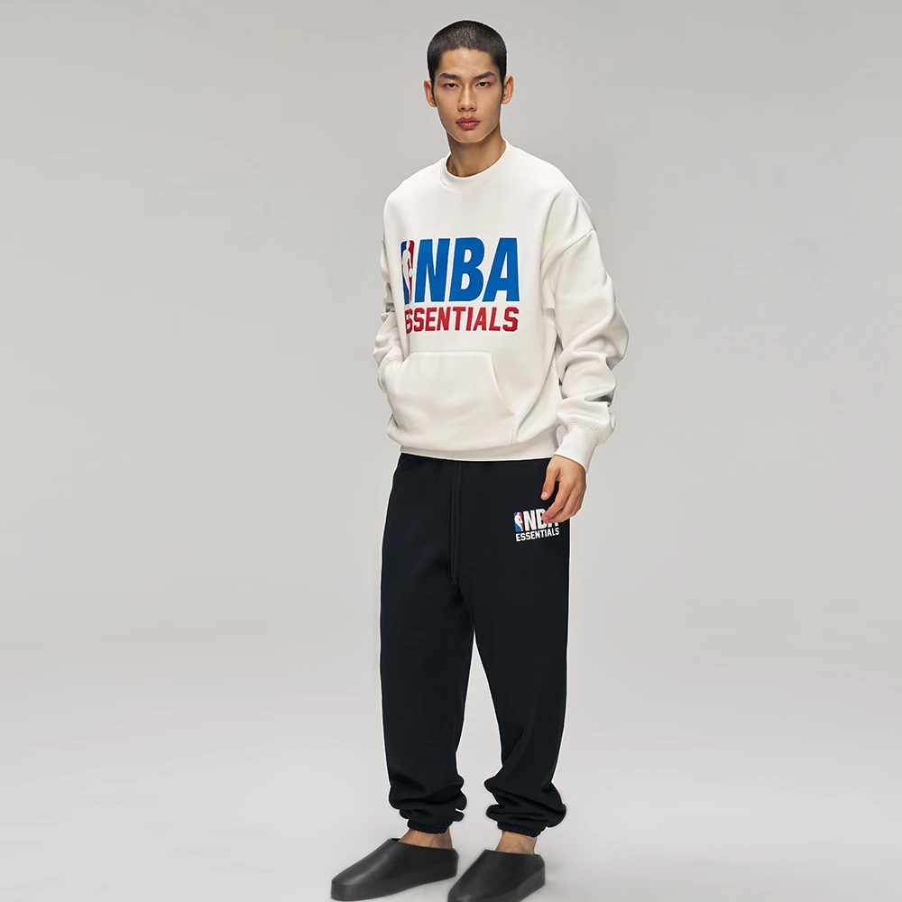 ESSENTIALS FEAR OF GOD 2025 Fall NBA联名运动圆领卫衣