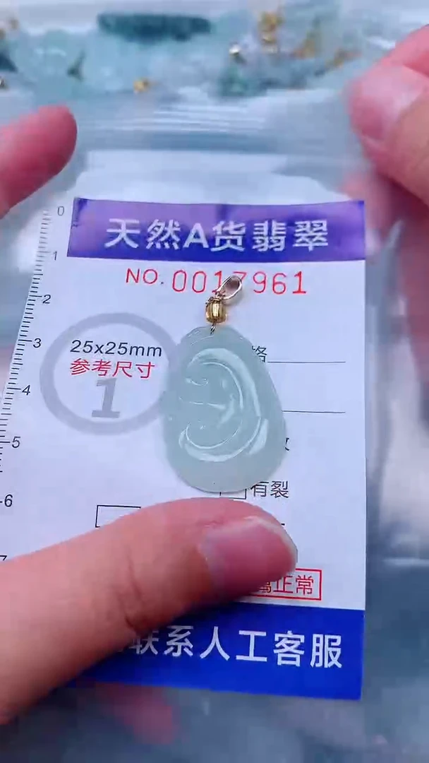 吊坠(不含链)未镶嵌翡翠1