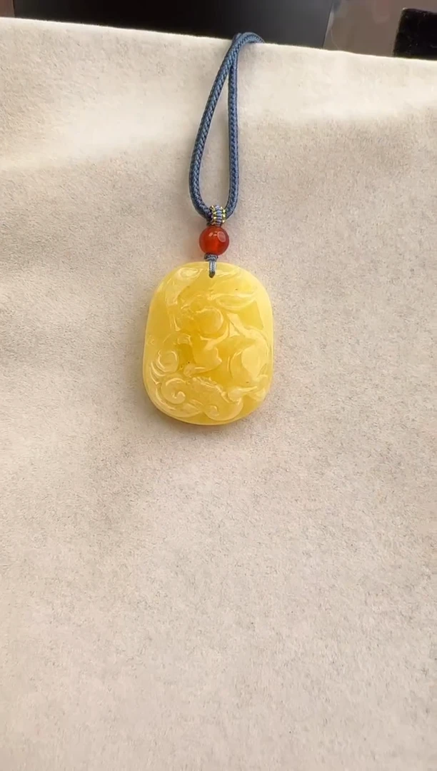 【闪购商品】琥珀裸石未镶嵌10208214-吊坠