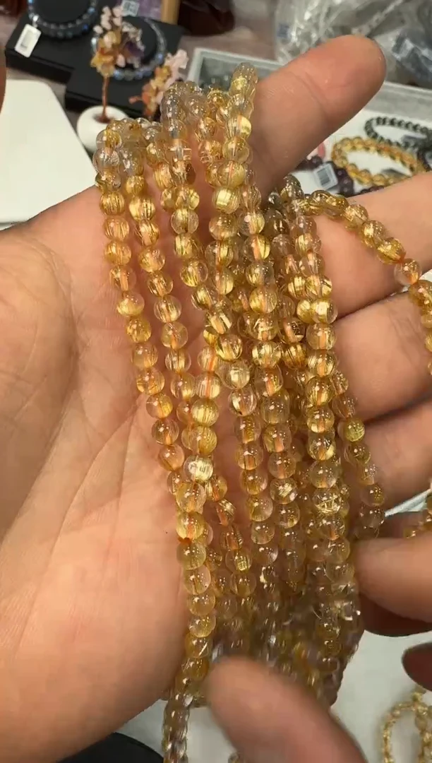 【闪购商品】水晶手链未镶嵌XL3117约4mm多样性发一件