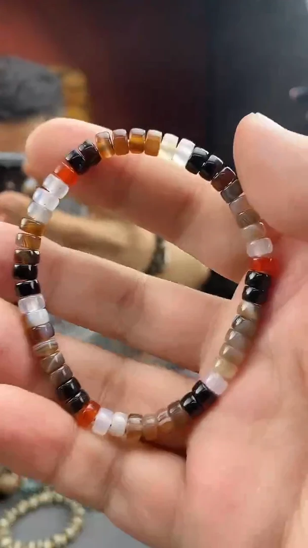 未镶嵌颈饰玛瑙/玉髓-0725 -21