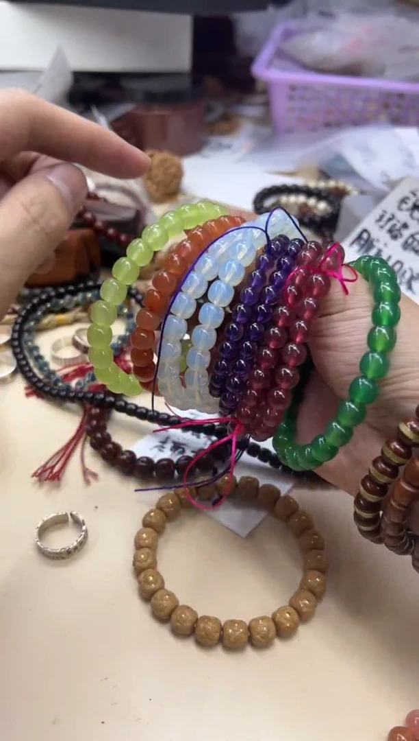 未镶嵌手链水晶112933 水晶多样性发其一 睡不着