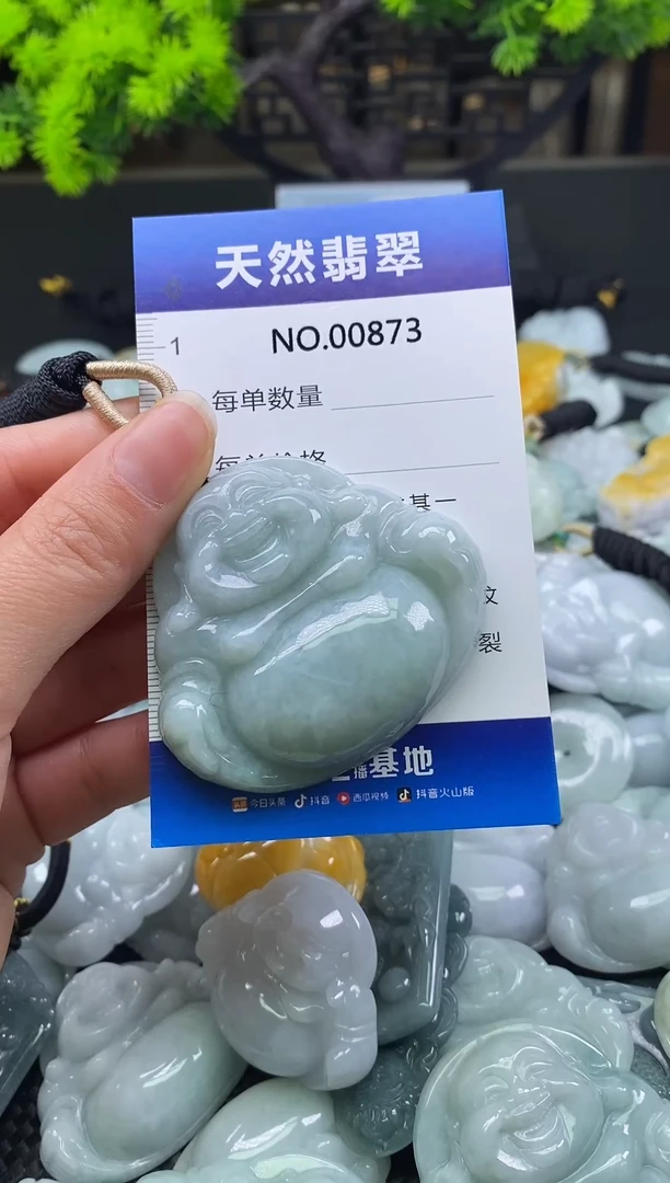 颈饰未镶嵌翡翠天然缅甸翡翠873