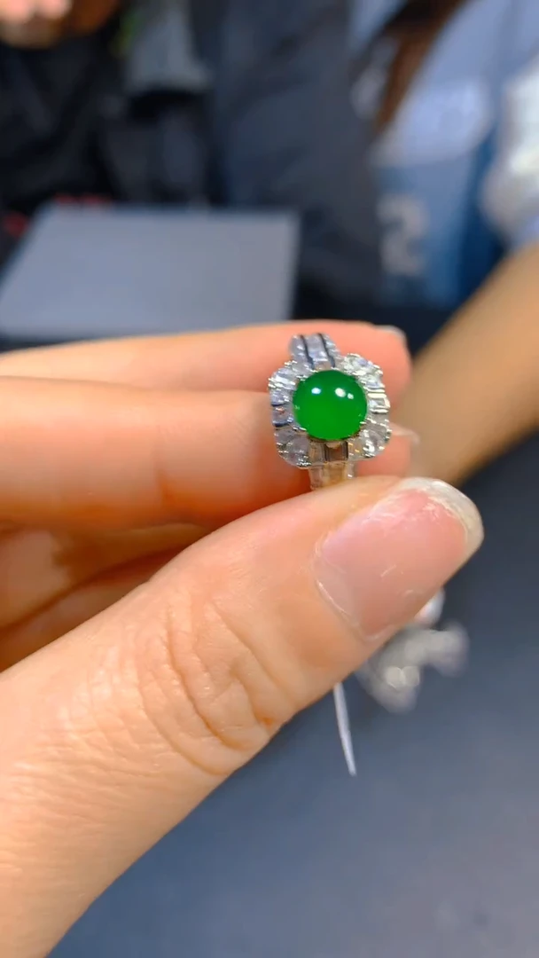 【闪购商品】翡翠戒指未镶嵌0783296728多样性发一