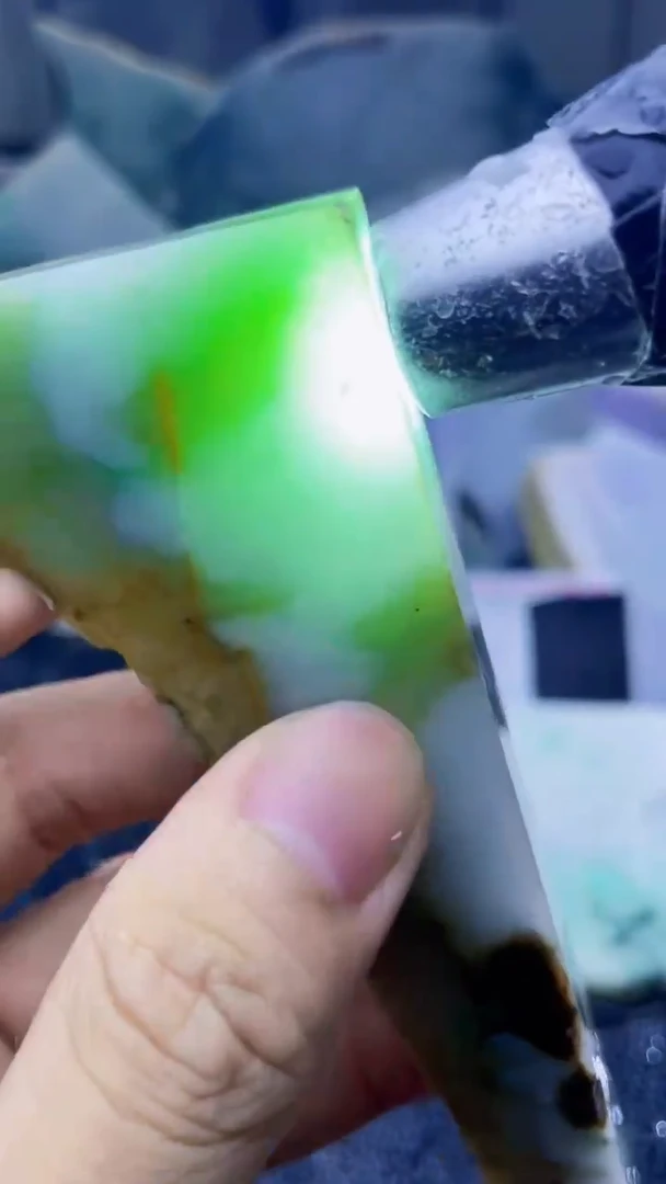 裸石翡翠天然A货翡翠板料