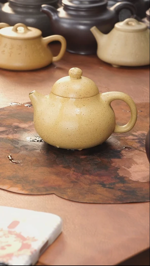 茶壶紫砂不****牛微瑕