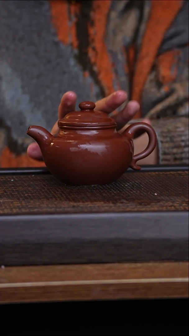 茶壶紫砂宜兴手工原矿紫砂壶001
