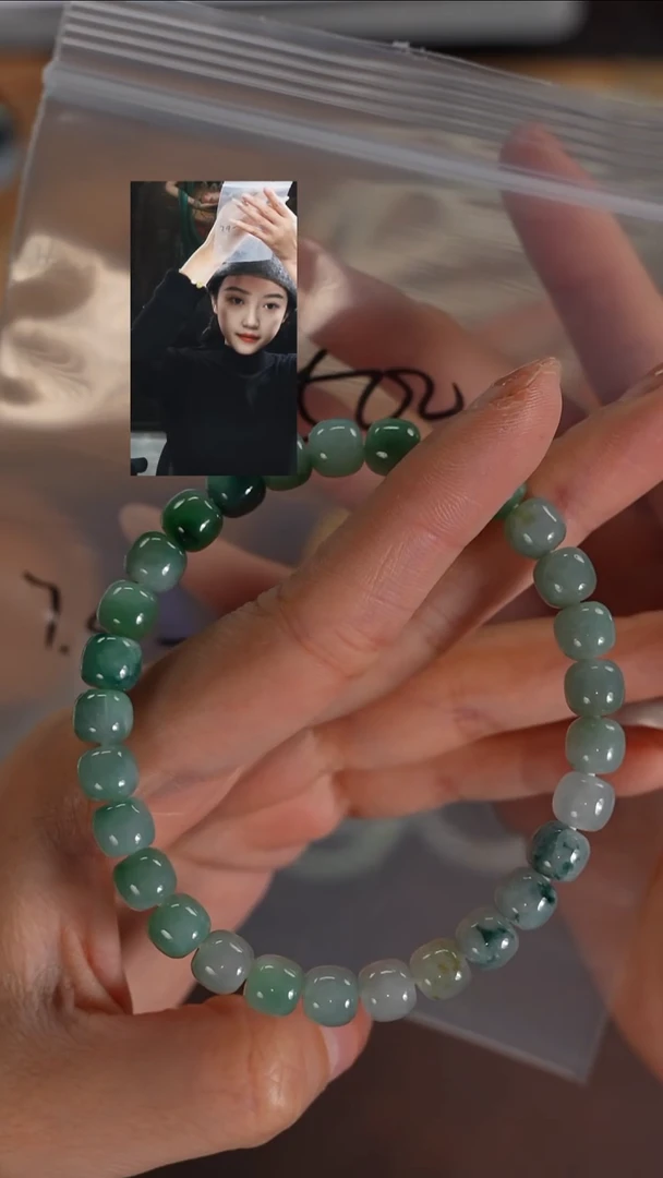 未镶嵌手串翡翠咦**…若雨臣品质回血