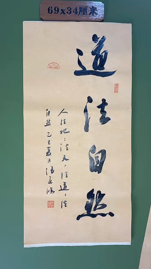书法书法作品 张若鸿尺寸69cm*34cm