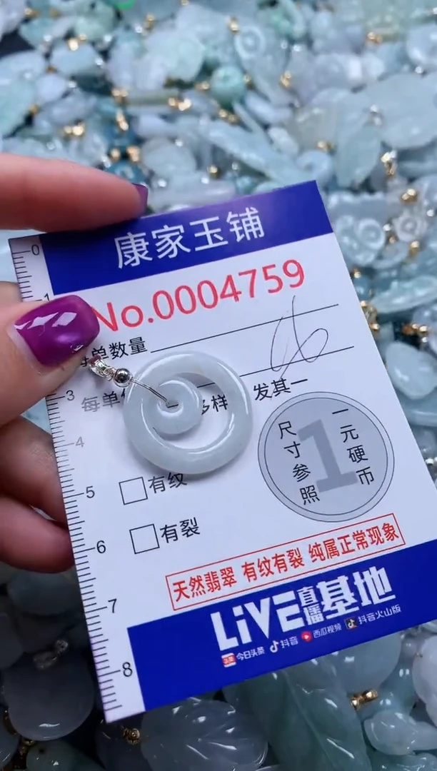 颈饰未镶嵌翡翠4759