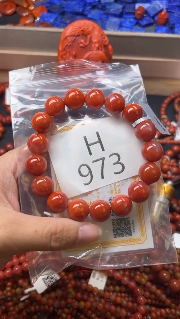 未镶嵌南红玛瑙珠宝奇石H973-12