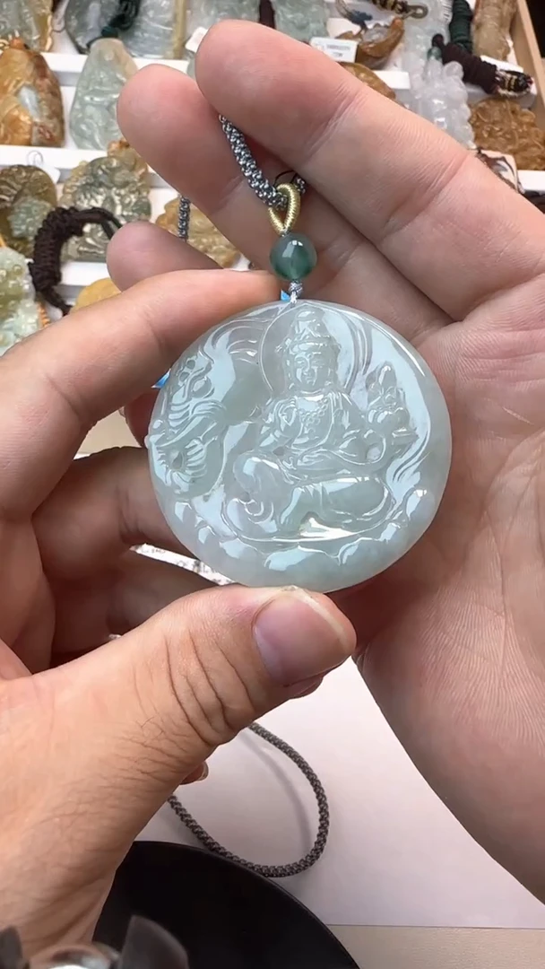 颈饰未镶嵌翡翠A****发天然翡翠